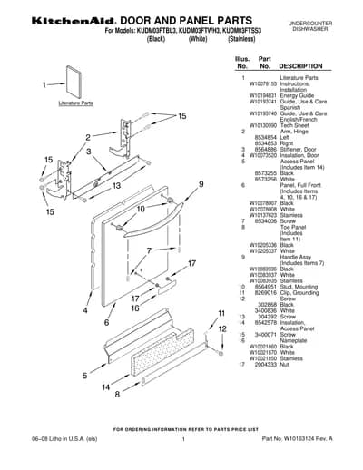 DOOR AND PANEL PARTS