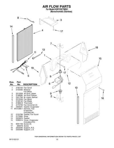 AIR FLOW PARTS