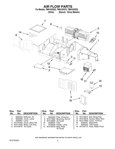 AIR FLOW PARTS