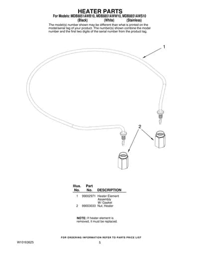 HEATER PARTS