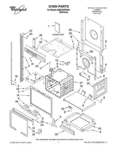 OVEN PARTS
