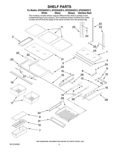 SHELF PARTS