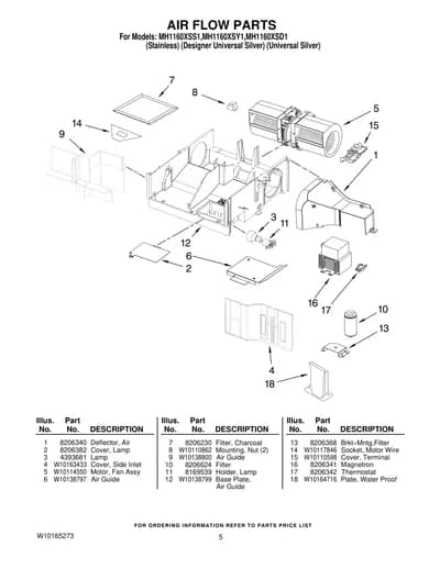AIR FLOW PARTS