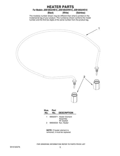 HEATER PARTS