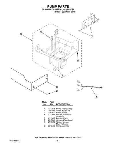PUMP PARTS