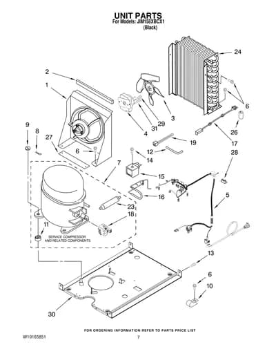 UNIT PARTS