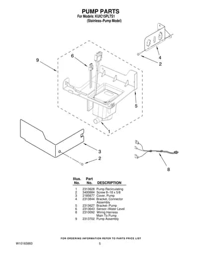 PUMP PARTS