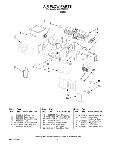 AIR FLOW PARTS