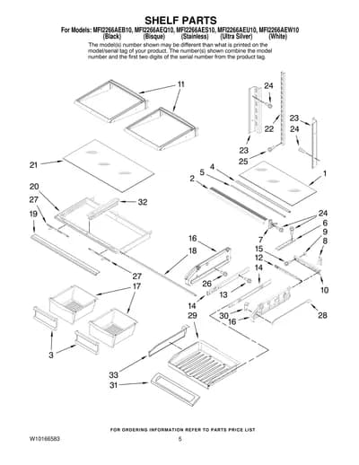 SHELF PARTS