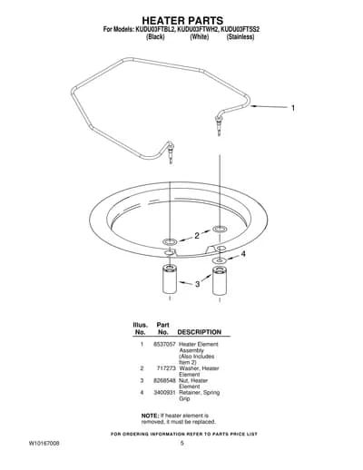 HEATER PARTS