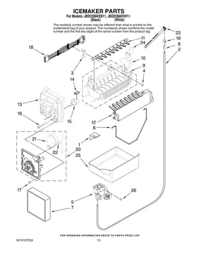 ICEMAKER PARTS
