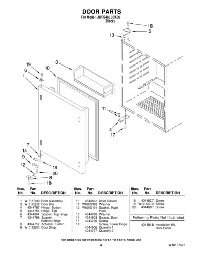 DOOR PARTS