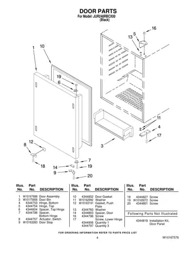 DOOR PARTS