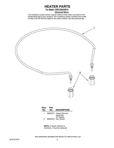 HEATER PARTS