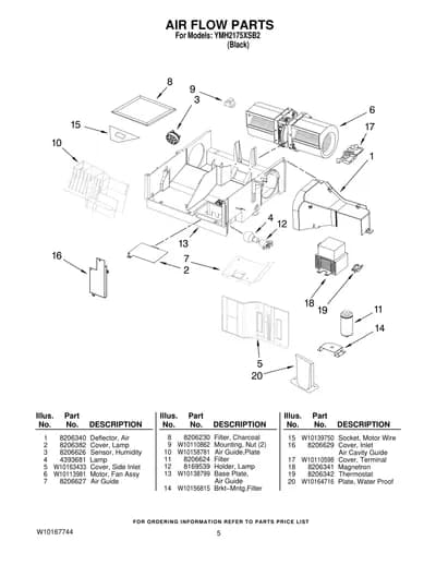AIR FLOW PARTS