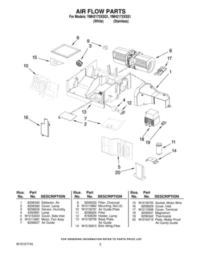 AIR FLOW PARTS
