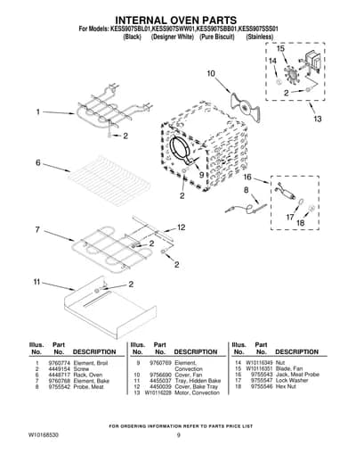INTERNAL OVEN PARTS