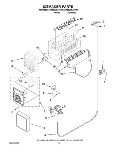 ICEMAKER PARTS