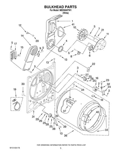 BULKHEAD PARTS