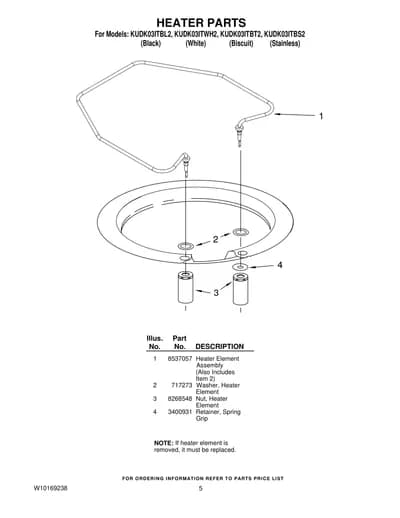 HEATER PARTS