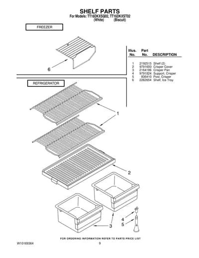 SHELF PARTS