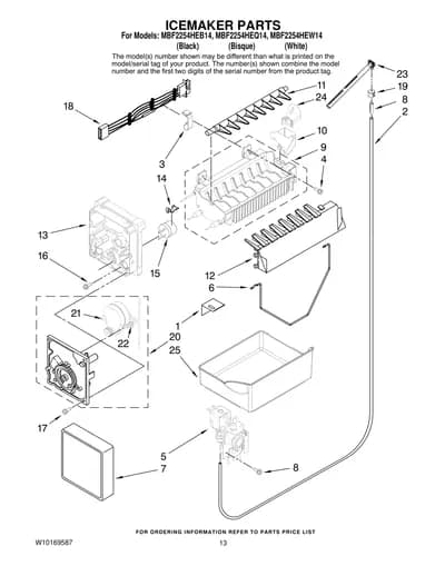 ICEMAKER PARTS