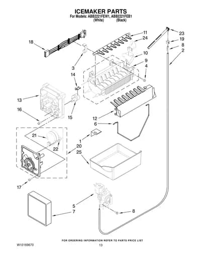 ICEMAKER PARTS