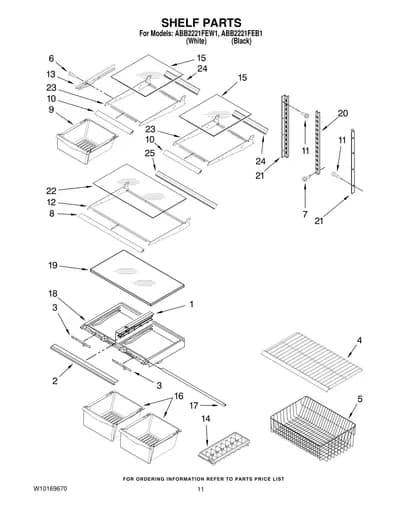 SHELF PARTS