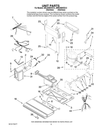 UNIT PARTS