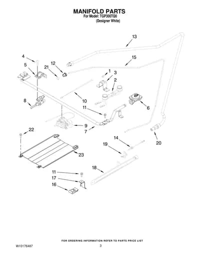 MANIFOLD PARTS