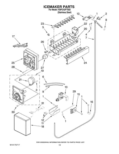 ICEMAKER PARTS