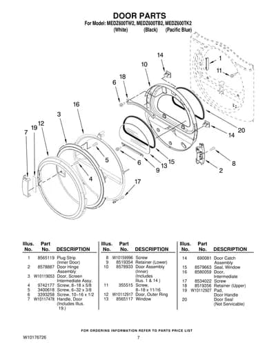 DOOR PARTS
