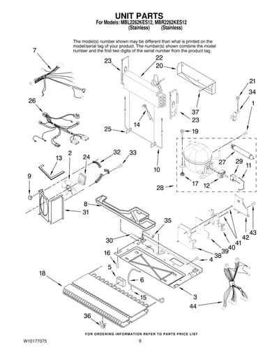 UNIT PARTS