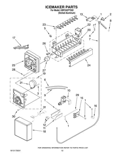 ICEMAKER PARTS