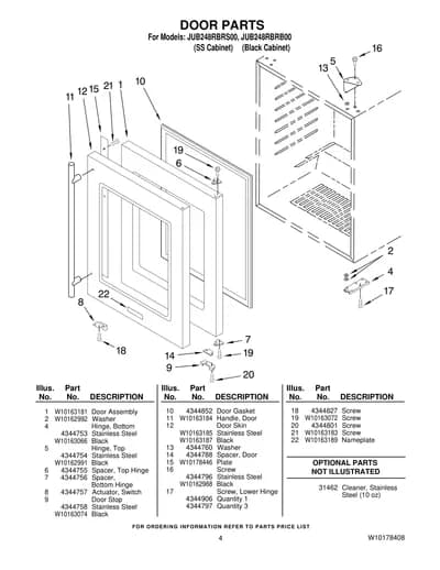 DOOR PARTS