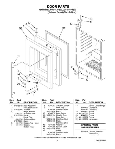 DOOR PARTS
