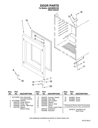 DOOR PARTS
