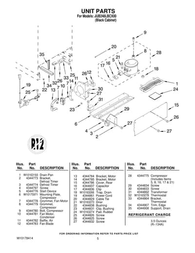 UNIT PARTS