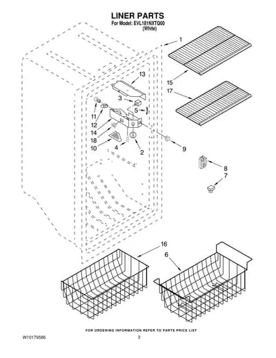 LINER PARTS