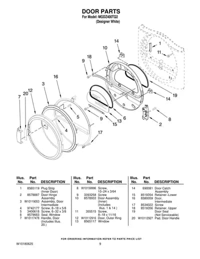 DOOR PARTS