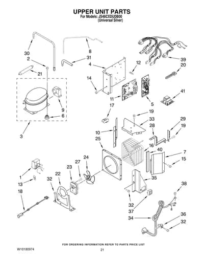 UPPER UNIT PARTS