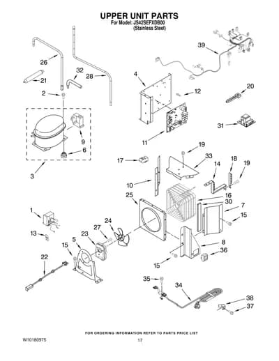 UPPER UNIT PARTS