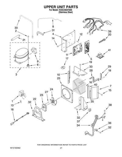 UPPER UNIT PARTS