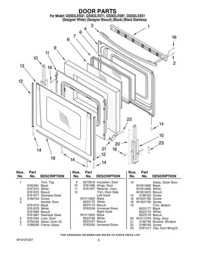 DOOR PARTS