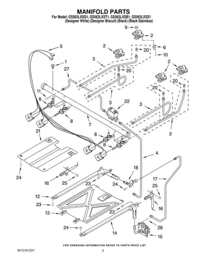 MANIFOLD PARTS