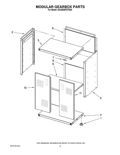 MODULAR GEARBOX PARTS