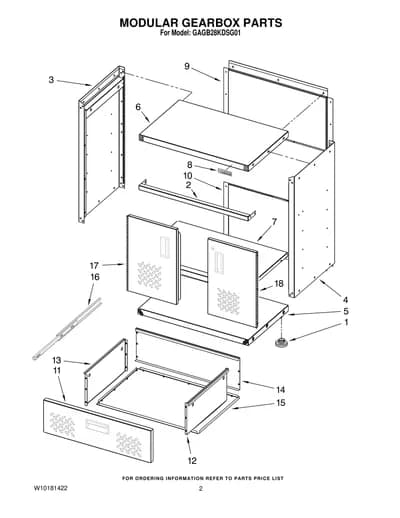 MODULAR GEARBOX PARTS