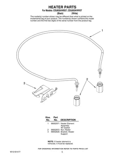 HEATER PARTS