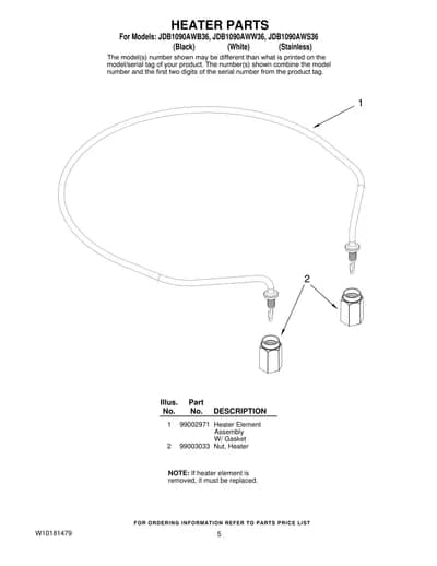 HEATER PARTS