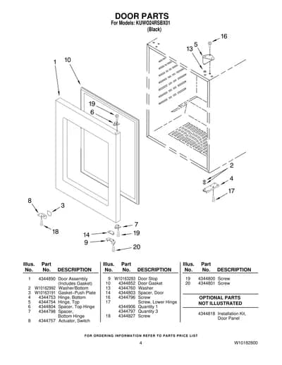 DOOR PARTS